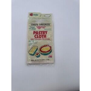 Pastry Cloth @ Rolling Pin Cover Chefs Favorite 18"x18" USA New Fast Shipping